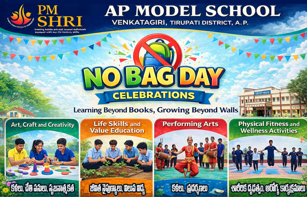 No Bag day Celebrations