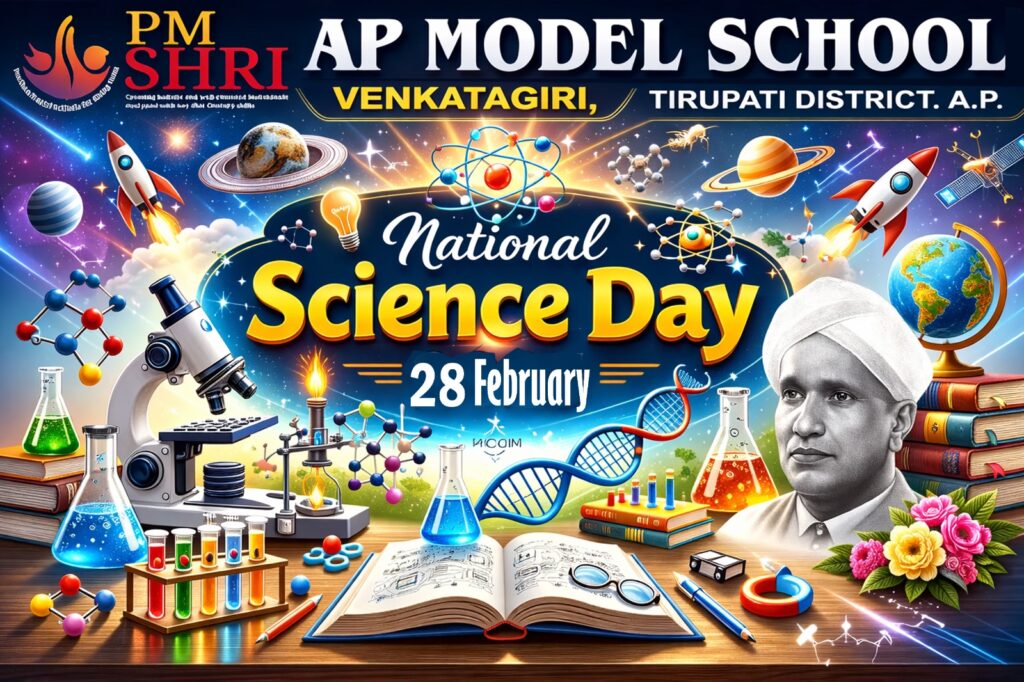 మోడల్ స్కూల్లో సైన్స్ డే